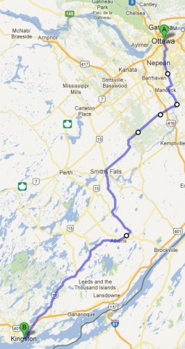 Ottawa To Kingston 266x500 