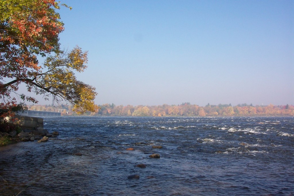 Fall on the Ottawa River in Ottawa