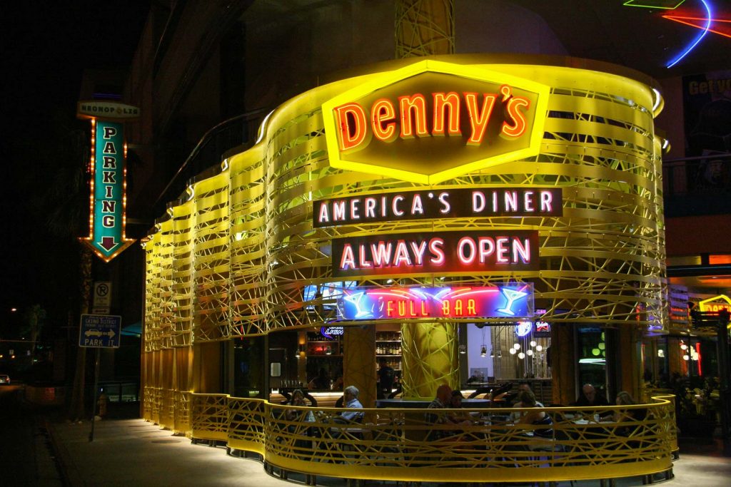 Denny's restaurant in Las Vegas